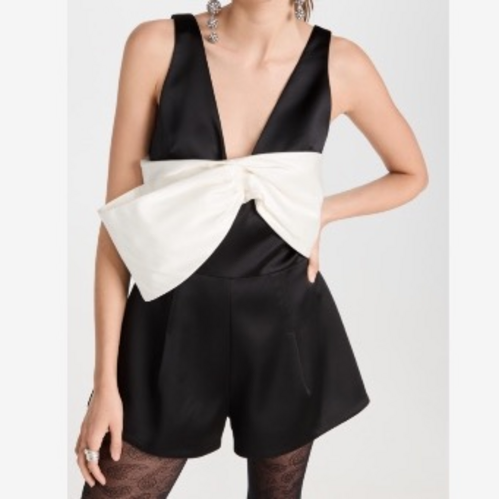 Gian Romper in Black